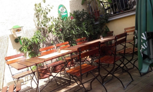 Amberger Hof Terrasse - Außenbereich